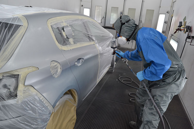 Voorbewerker / Autospuiter